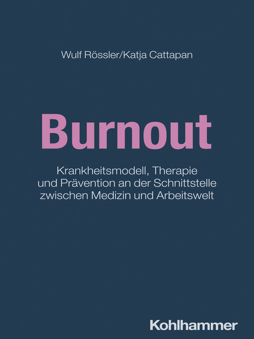 Title details for Burnout by Wulf Rössler - Wait list